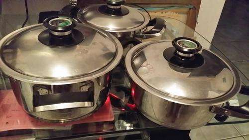 AMC 3 Pot set PLUS 1 free Amc Pot(MAKE A REASONABLE OFFER)