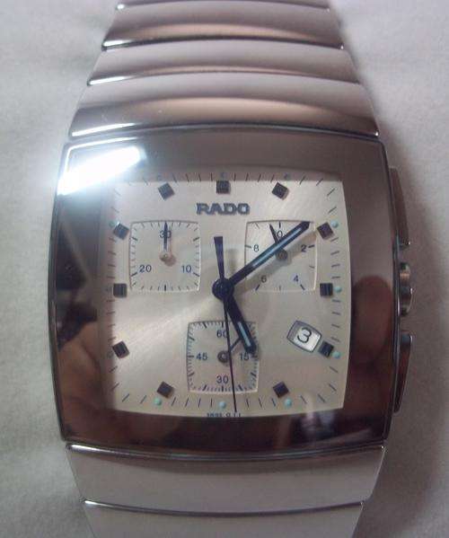 Rado DiaStar Chronograph High-Tech Ceramics Watch 538.0434.3(LIKE NEW)