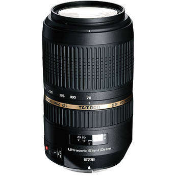 Tamron SP 70-300mm f/4-5.6 Di VC USD Telephoto Zoom Lens for Canon Digital SLRs