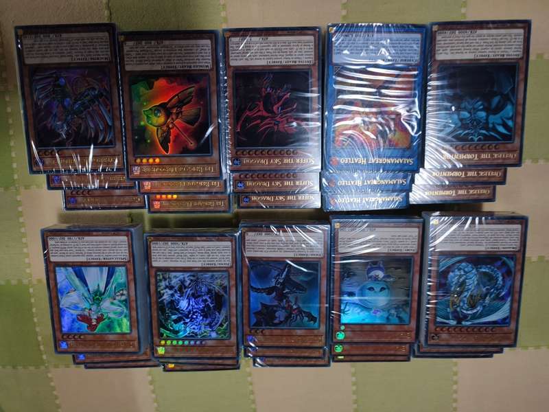 Bulk Yu-gi-oh/Pokemon Trading Cards 55kg
