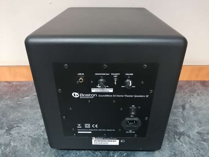 BOSTON ACOUSTICS - SOUNDWARE XS HOME THEATER SE