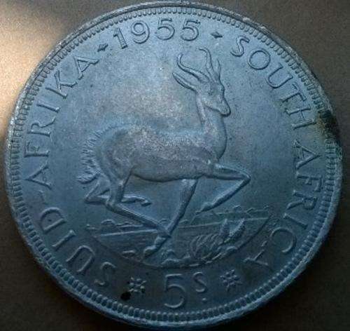 1955 - 5 shilling - GOOD CONDITION