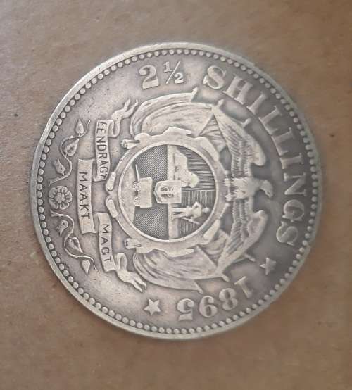 1895 2.5 Shilling