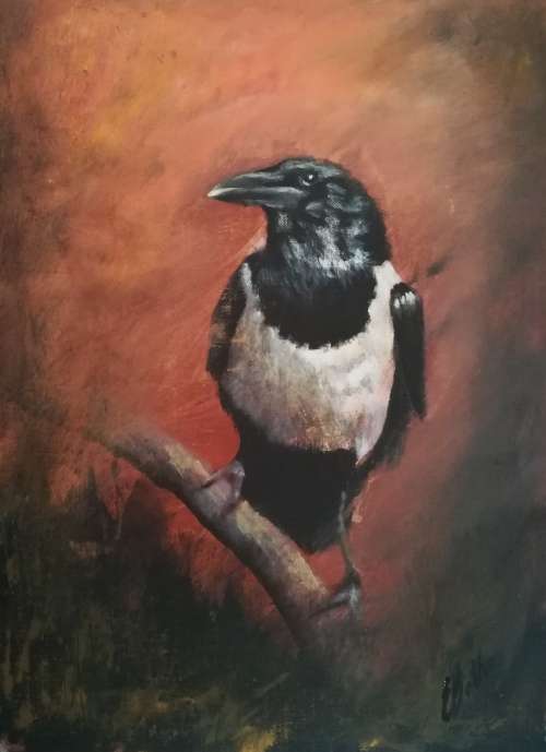 Crow/Are we leaving?, Original Ella Botha