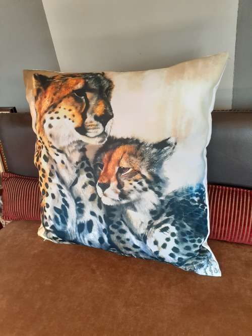 Cheetah Cushion