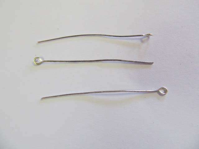 EYEPIN SILVER 100PC-CHEAP COURIER DELIVERY