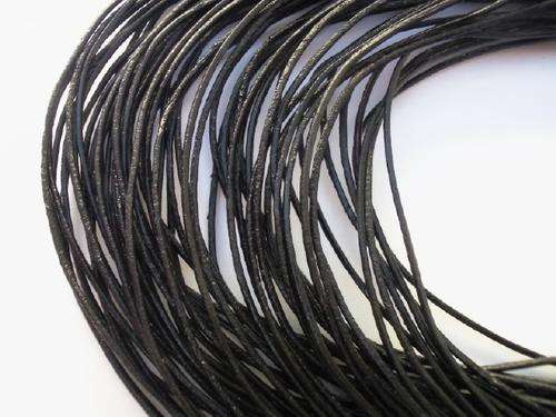 BLACK LEATHER -1METER-CHEAP COURIER DELIVERY