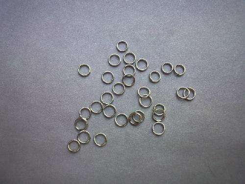 NICKEL SPLITRING 150PC-CHEAP COURIER DELIVERY