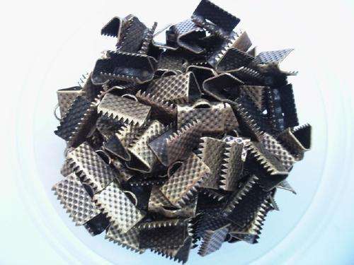 BRONZE RIBBON ENDS 30PC-CHEAP COURIER DELIVERY