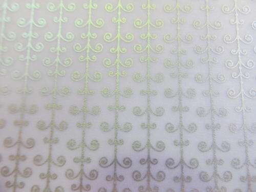 VELLUM 1PC SILVER SWIRL DESIGN -CHEAP COURIER DELIVERY