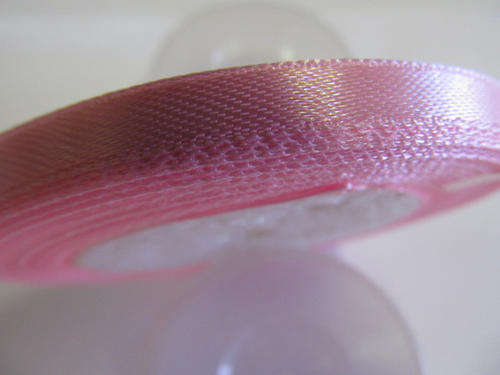 PINK SATIN RIBBON-1ROLL-20M