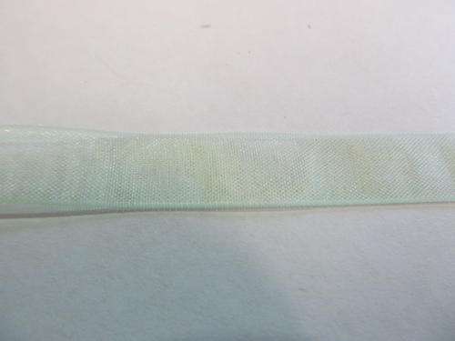 GREEN  ORGANZA  RIBBON-1M