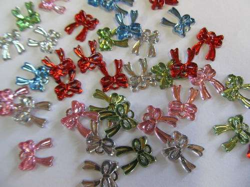 MIXED BOW RHINESTONES - 20PC