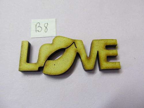 LASER BLANKS- LOVE-1PC
