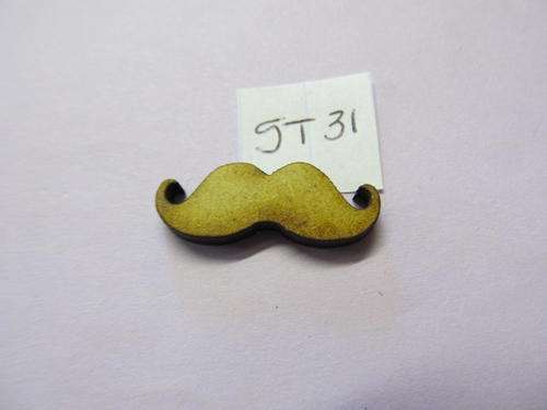 LASER BLANKS-MOUSTACHE-1PC