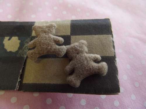 TEDDY BEAR EARRINGS