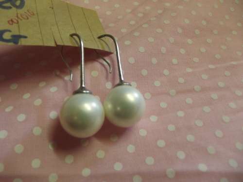 SHELL PEARL EARRING DROPS