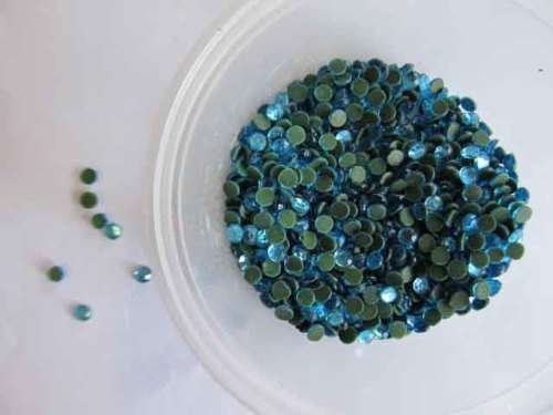 HOTFIX RHINESTONES - TURQUOISE - 100PC
