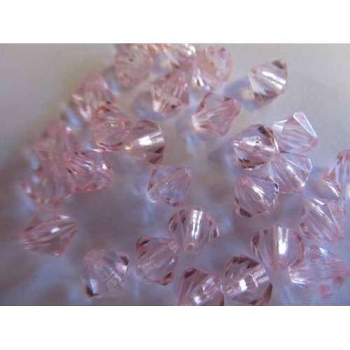 ACRYLIC BICONES - 8MM - 40PC