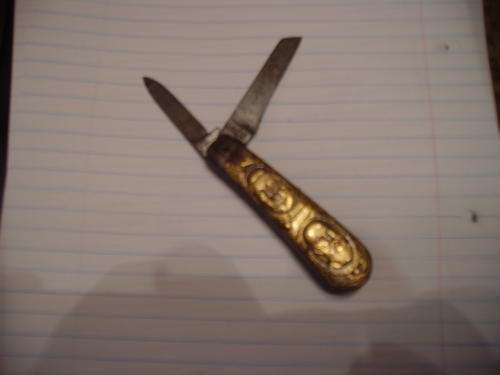APARTHEID ERA POCKET KNIFE VERWOERD HEAD