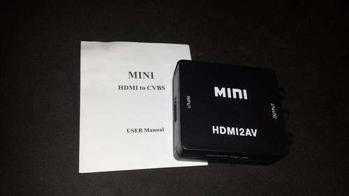 HDMI to AV / RCA converter