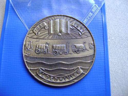 Bloedrivier Medalje 1838 1971 Blood River Medallion