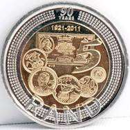 UNCIRCULATED UNC SARB 90TH ANNIVERSARY R5 2011 COINS (WILL GRADE MS) Bid per coin