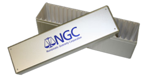 @@@CHEAPEST 1 ON BOB@@@ NGC BOX 20s NGC HOLDER WITH LOGO @@@ SCARCE @@@