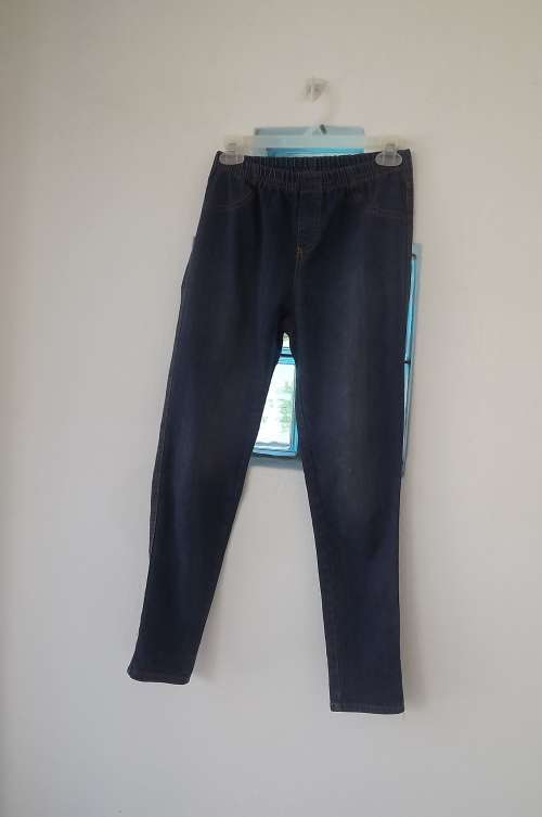 Comfortable denim jeans with elasticated middle by FRIENDICE for boys of 13 to 14 years