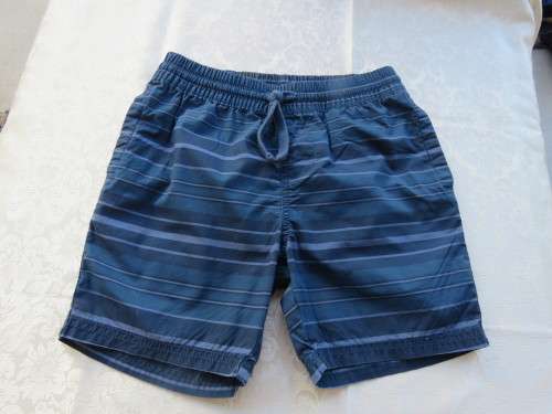 Blue striped swimming pants from 'WOOLWORTHS' for boy of 9-10 yr old.Side pockets.New condition.