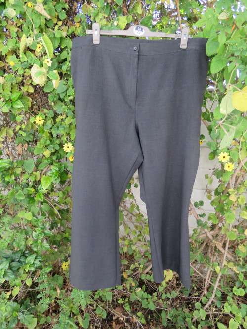 Smart 'WOOLWORTHS' pants in size 46/22.In charcoal grey 100% polyester.As new.