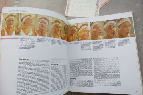 Vogue-skoonheid vir almal deu Deborah Hutton. Voeding met resepte, naels, hare + vel. Oefeninge_224