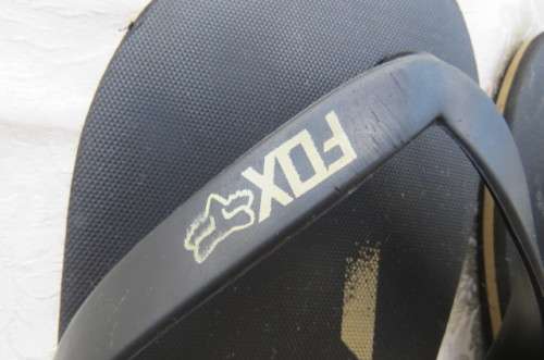 Pair of flip flop Men`s sandels by `Fox` in size 8. Used but good for everyday wear.