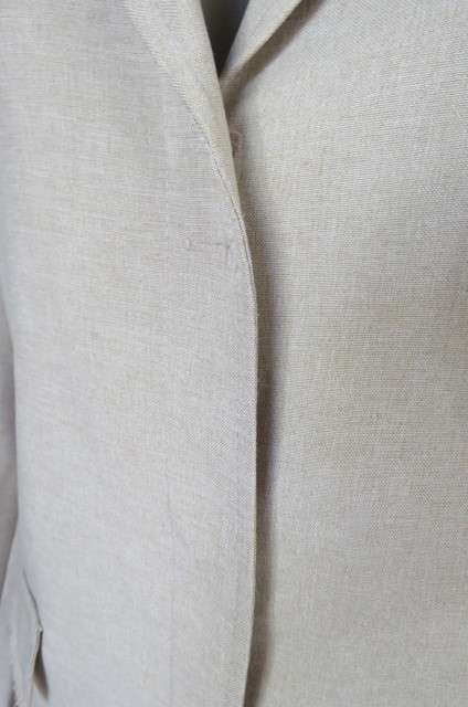State of the Art tailored long sleeve jacket in beige with mottled effect. Size 36/12 by COLOSSEUM.