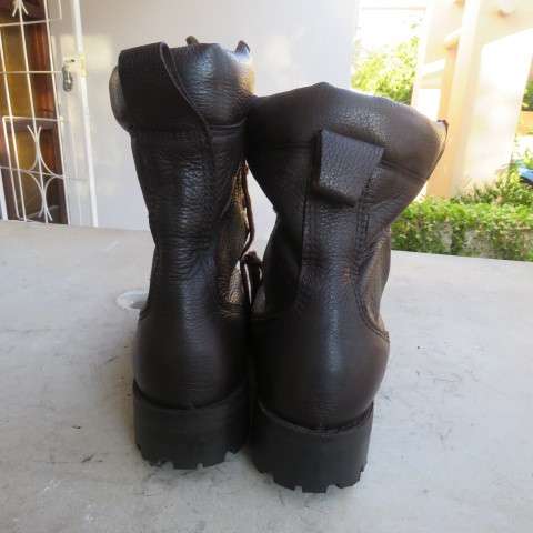 Pair of SADF brown genuine leather soft top army boots size 6 issued 2011. As new. Army size 240 W.