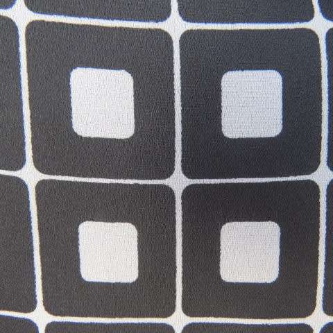 Black and white square patterned top by 'Lisa Spinelli' size 34/10. Elbow length sleeves. As new.