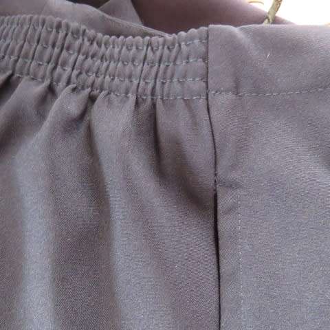 Smart and comfy navy pants with flat front and elasticated back by DUCHESS in size 46/22