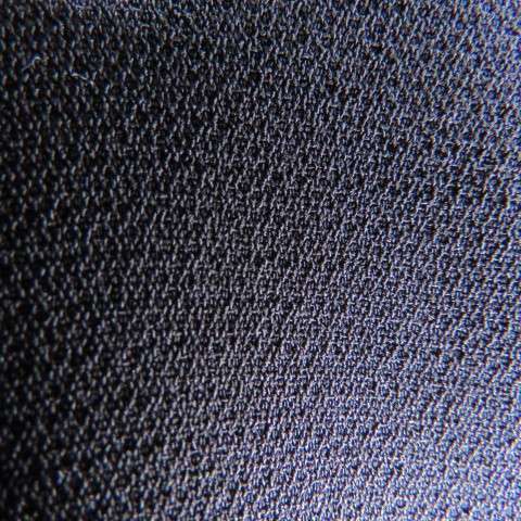As new black straight legged pants in 100% polyester by DONNA-CLAIRE in size 46/22
