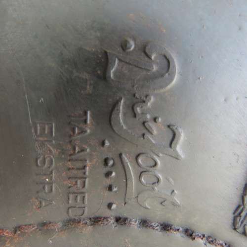 Pair of SADF brown genuine leather boots in size 10. By BAGSHAW. Issued 1993. Army size 285W.Drifoot
