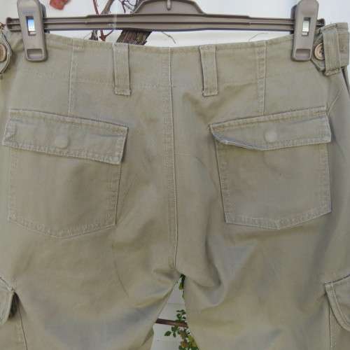 Durable Fashion pants in khaki by `Oceanone` in size 36. In 100% heavy cotton. New condition.