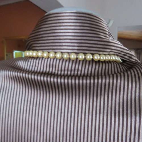 Seriously smart silky long cuffed sleeve blouse with empire front size 36/12 by LEGIT. New condition