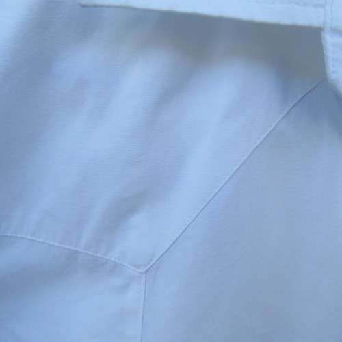 Men's formal tailored white shirt with hidden button down front size Medium. Chest 105 cm by CIGNAL