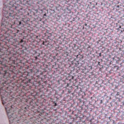 Elegant wool blend paneled skirt in mottled dull pink Bandless Size 30/6 Fully lined. New cond.