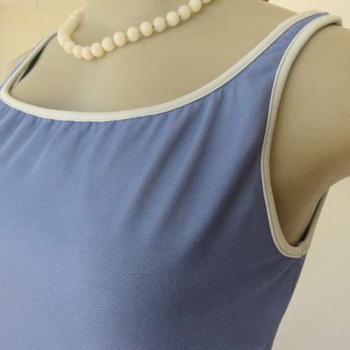 Nike Cobalt Blue Sports Top Size 38/14 Dri-Fit Lycra/Polyester