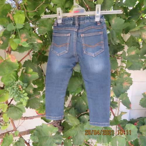 Sweet original NEXT skinny leg denim jeans for 12 to 18 months old boy. Polycotton stretch.As new