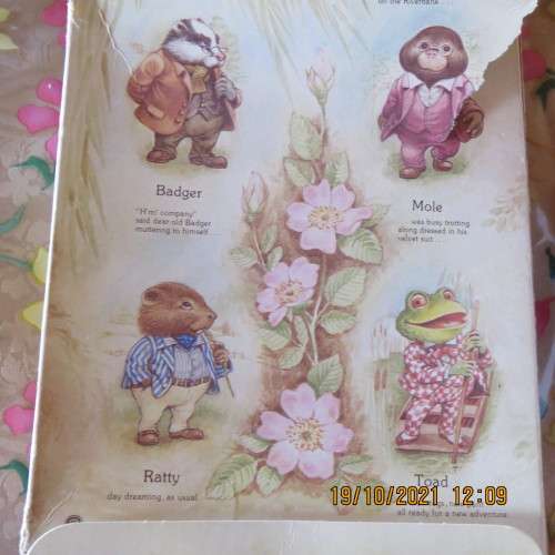 Oval Toad soap from The Wind in the Willows collection - new.