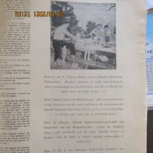 Die Huisvrou van Februarie 1968. Met pragtige hekelpatrone en persoonlike boodskap van Dr C Barnard,