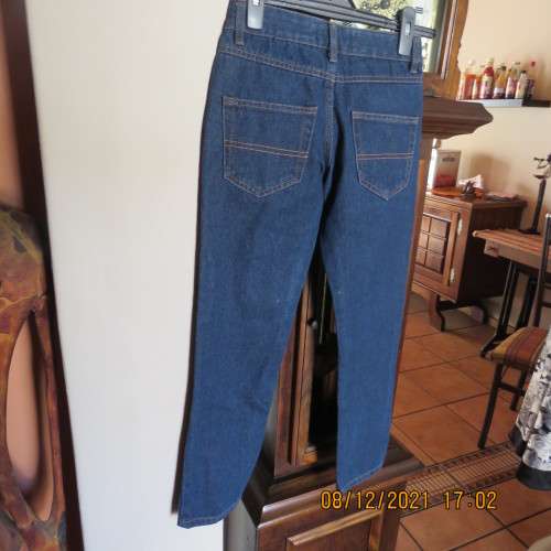 NEW WAVE Skinny blue denim jeans 9 to 10 years old
