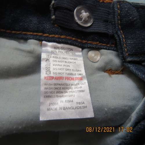 NEW WAVE Skinny blue denim jeans 9 to 10 years old
