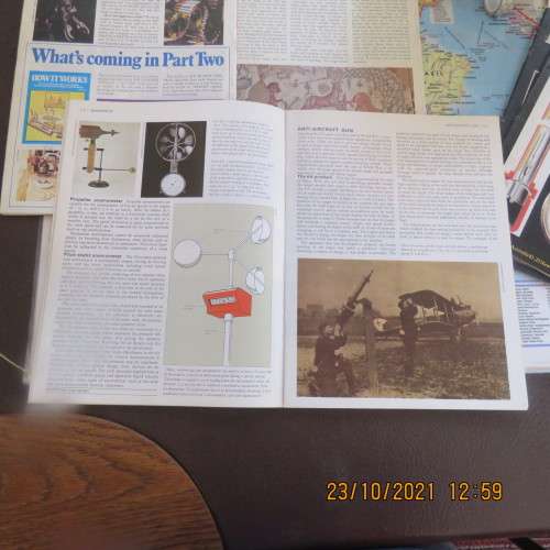 Lot of 5 `HOW IT WORKS` magazines. A to Z of invention,science,technology.Photos and diagrams.